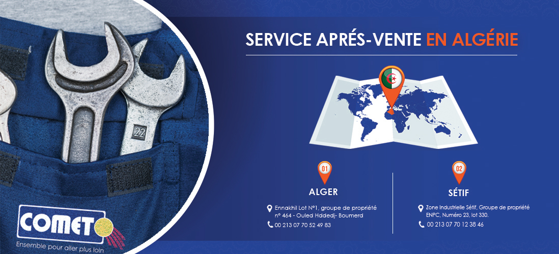 Service après-vente semi-remorque en Algérie