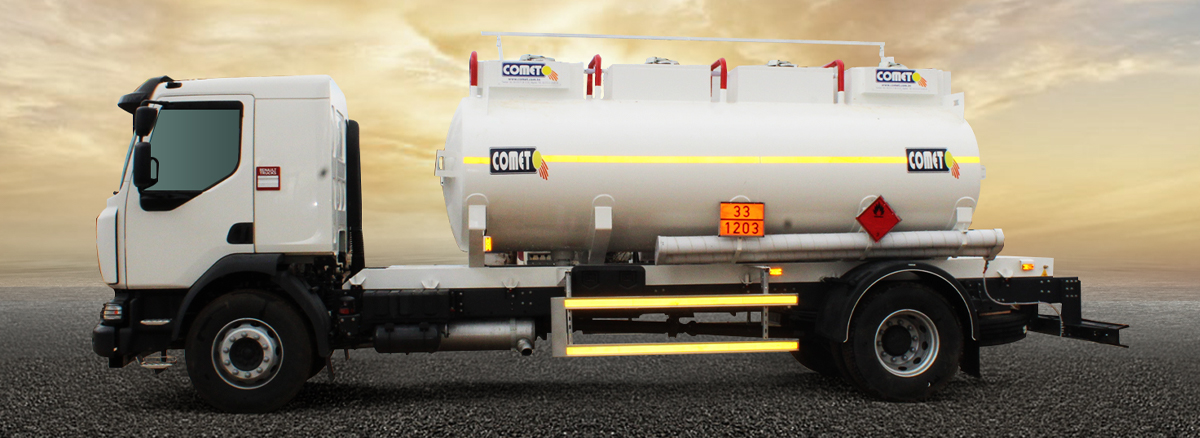 La citerne sur camion porteur est conçue et réalisée pour la distribution des hydrocarbures conformément aux normes ADR. Sa contenance peu